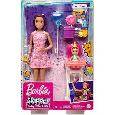 MATTEL BARBIE SKIPPER BABY SITTERS