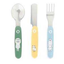 BADABULLE COUVERTS EN METAL 12M+