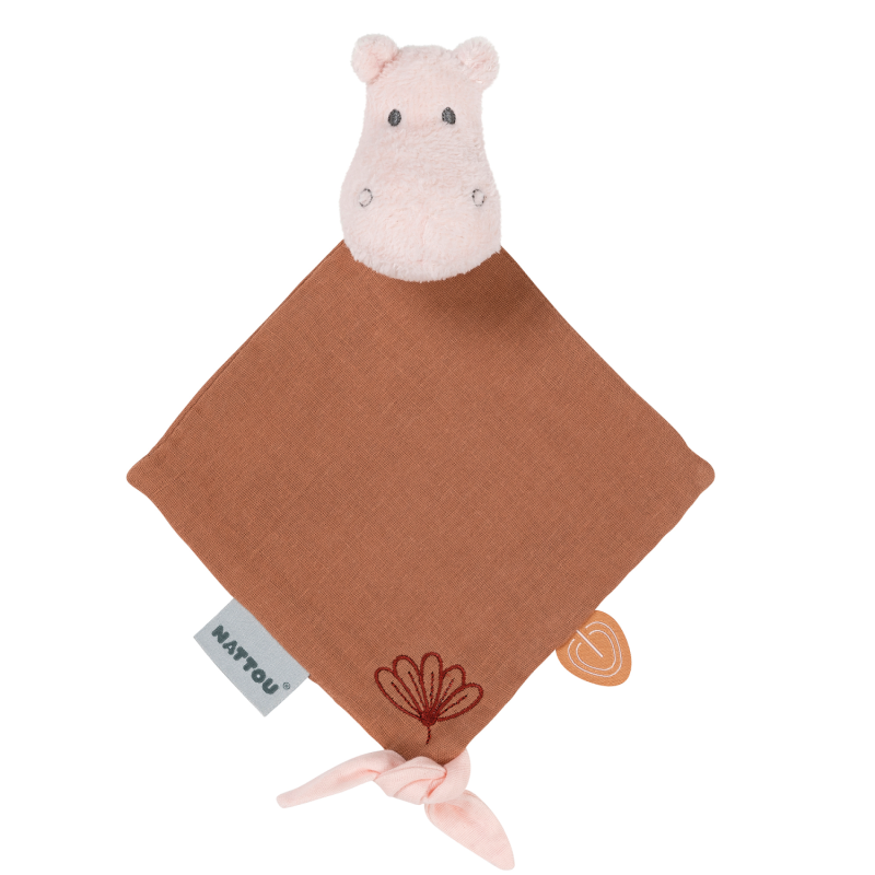 NATTOU MINI DOUDOU HIPPOPOTAME SUSIE &amp; BONNIE