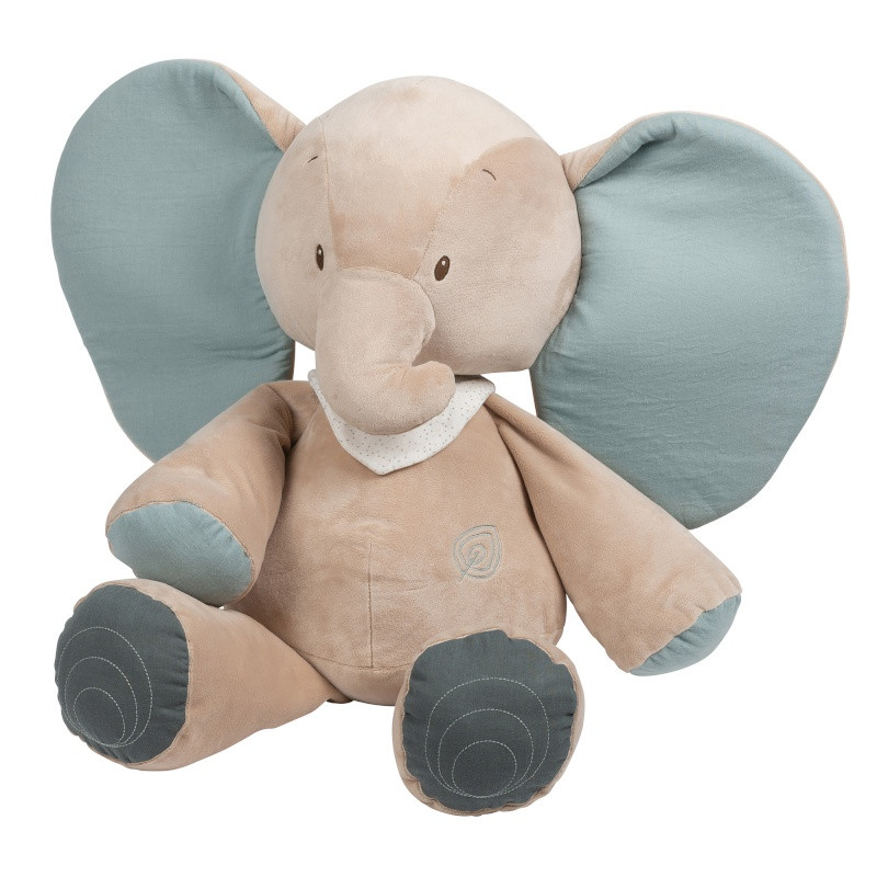 NATTOU PELUCHE AXEL ÉLÉPHANT 75 CM AXEL &amp; LUNA