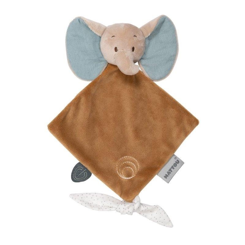 NATTOU MINI DOUDOU AXEL ÉLÉPHANT AXEL &amp; LUNA