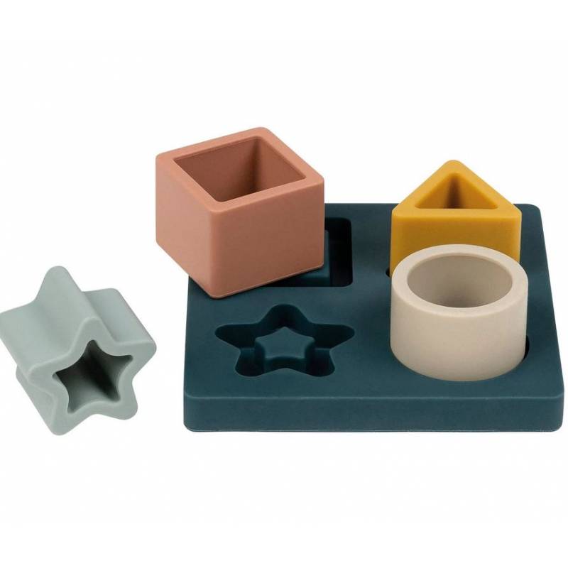 NATTOU JEU DE FORMES PUZZLE BOX VERT