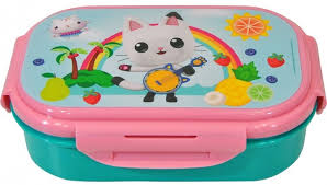 KIDS LICENSING BOITE A GOUTER +FOURCHETTE LITLE CAT