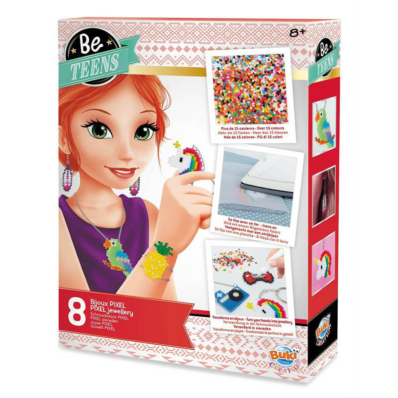 BUKI BE TEENS 8 BIJOUX PIXEL