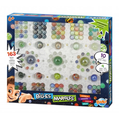 BUKI COFFRET BILLES 163 PCS