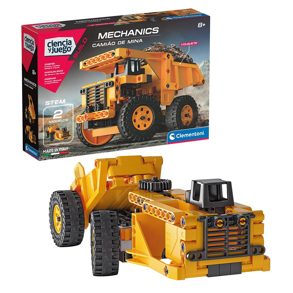 CLEMENTONI MON ATELIER DE MECANIQUE CAMIONS MINIERS