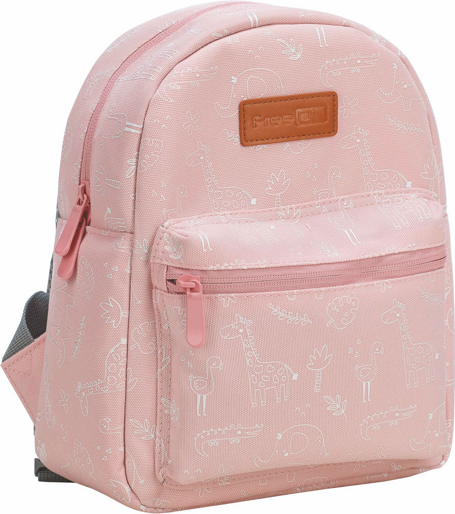 FREEON SAC A DOS ENFANT ANIMAUX ROSE