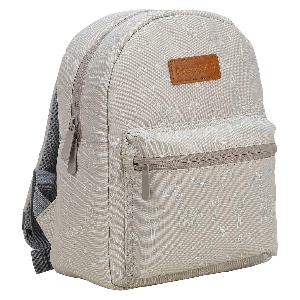 FREEON SAC A DOS ENFANT ANIMAUX GRIS