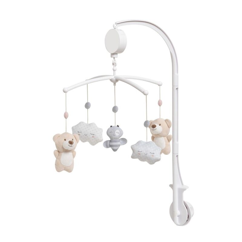 INTERBABY MOBILE MUSICALE GRIS 0-5 M