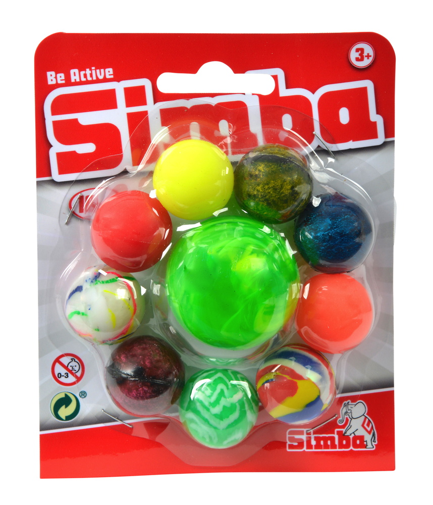 SIMBA 10 BALLES SILICONE