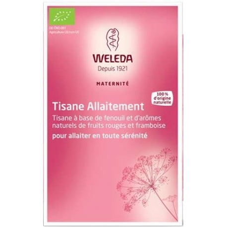 WELEDA TISANE ALLAITEMENT BIO ARÔME DE FRUITS ROUGES