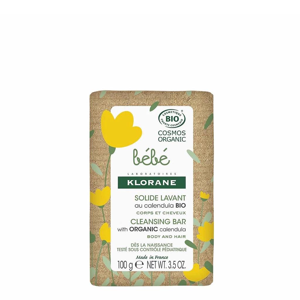 KLORANE SOLIDE LAVANT CORPS &amp; CHEVEUX  BIO 100 G