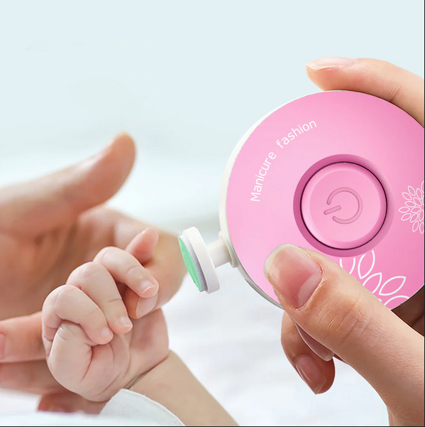 PETIT BOUT'CHOU LIME A ONGLE ELECTRIQUE POUR BEBE ROSE