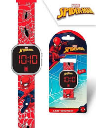 KIDS LICENSING LED WATCH SPIDERMAN