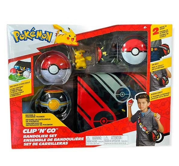 SAC BANDOULIÈRE CEINTURE POKÉMON BANDAI