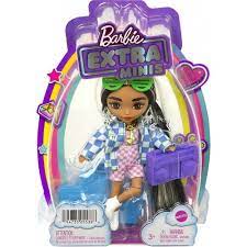MATTEL BARBIE MINI EXTRA MINIS BRUNE