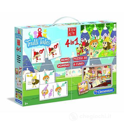 CLEMENTONI EDU-KIT TRULLI TALES 4EN1