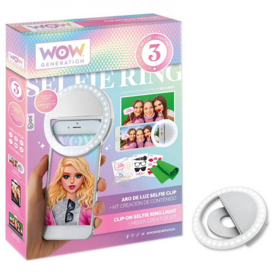 WOW GENERATION ANNEAU LUMINEAUX AVEC ACCESSOIRES