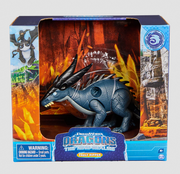 SPIN MASTER DRAGONS THE NINE REALMS FAULT RIPPER