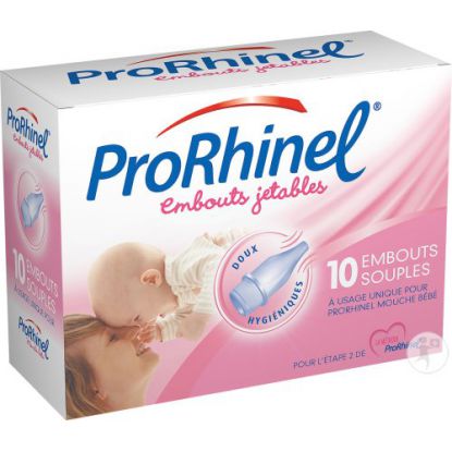 PRORHINEL 20 EMBOUTS SOUPLES JETABLES