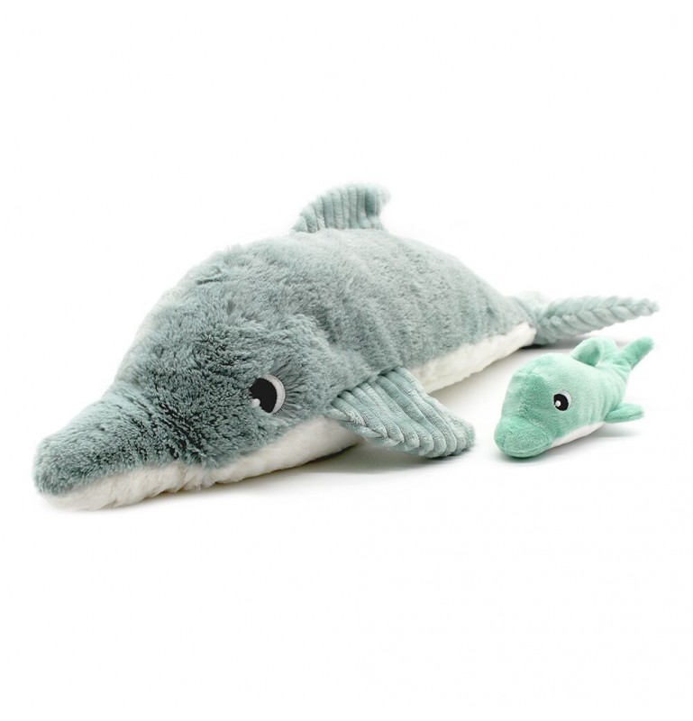 LES DEGLINGOS TOFOU LE DAUPHIN MAMAN &amp; BEBE MENTHE
