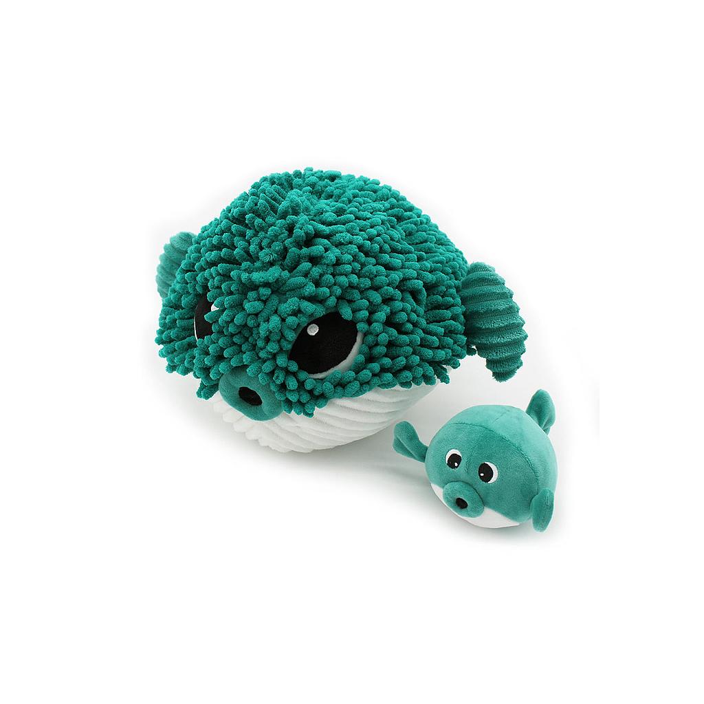 LES DEGLINGOS GOBETOU LE POISSON GLOBE MAMAN &amp; BEBE VERT