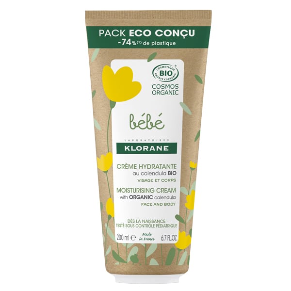 KLORANE CREME HYDRATANTE AU CALENDULA BIO 200ML