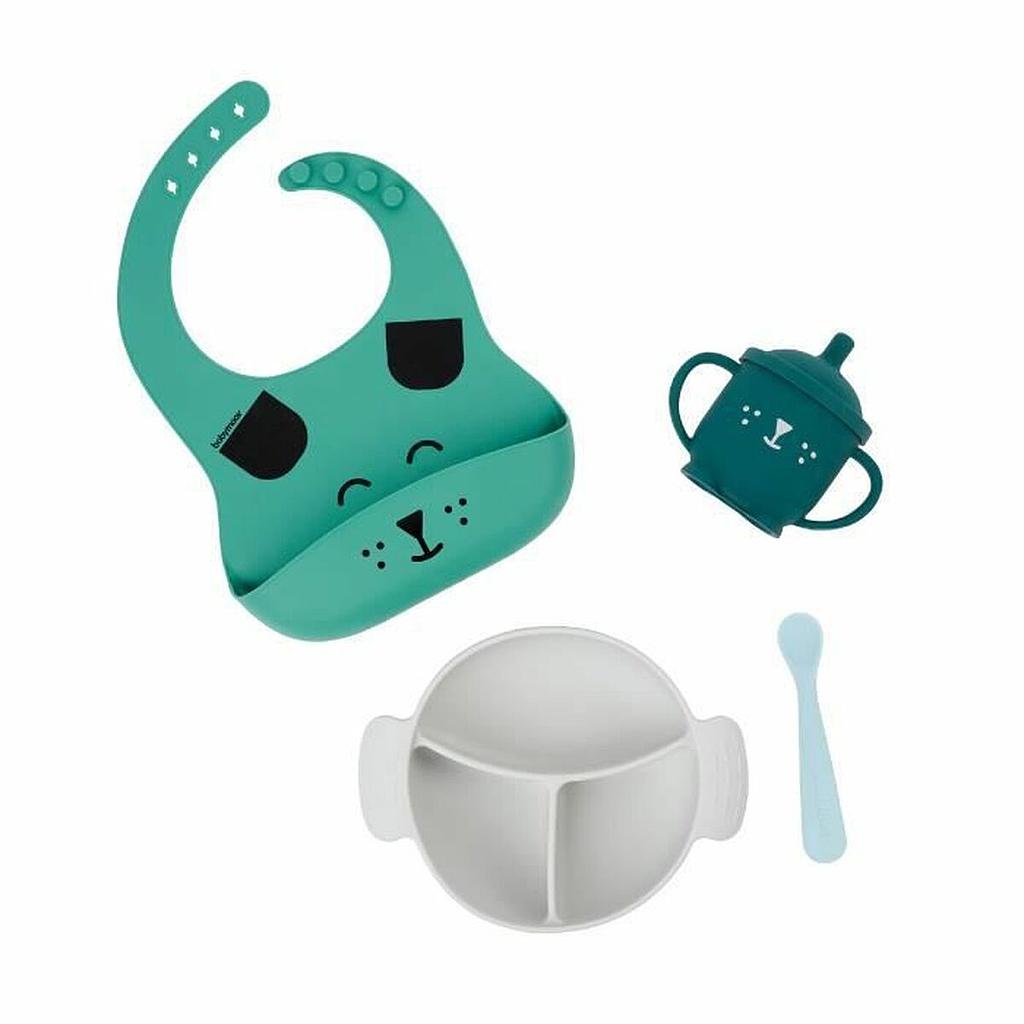 BABYMOOV COFFRET REPAS LEARN'ISY KIT BLEU