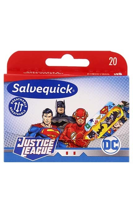 SALVEQUICK PANSEMENTS DC JUSTICE LEAGUE20 PCS