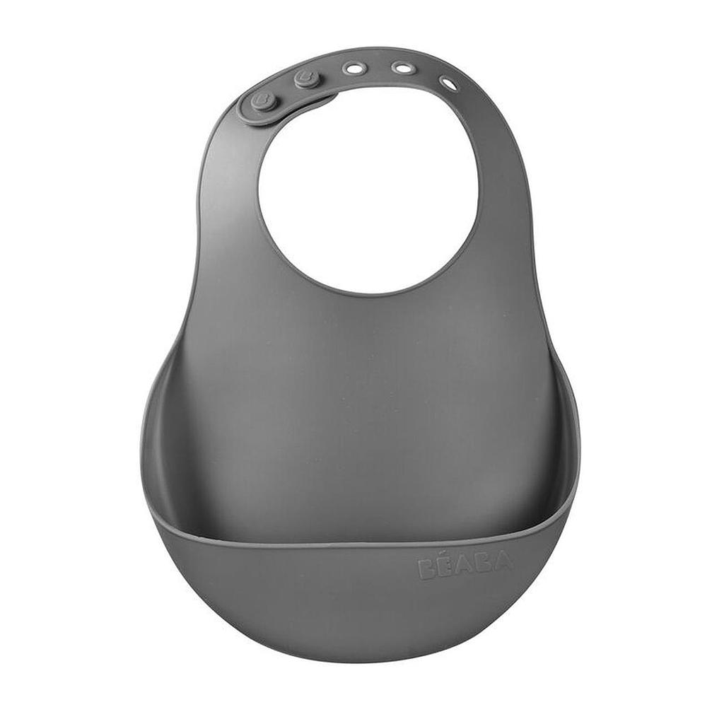 BEABA BAVOIR EN SILICONE 4M+ GRIS