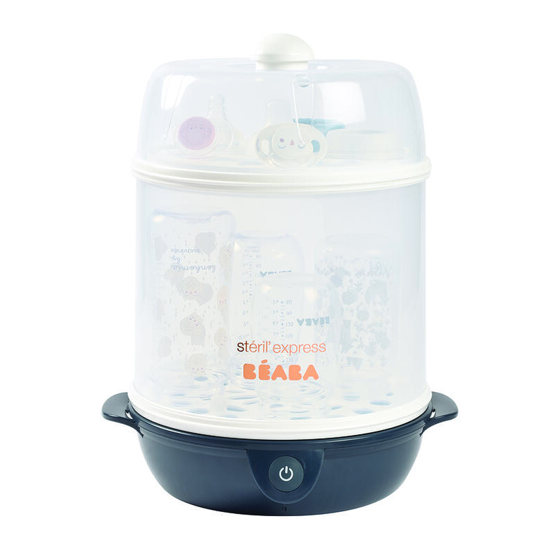 BEABA STERIL'EXPRESS STÉRILISATEUR  VAPEUR 2EN1 NIGHT BLEU