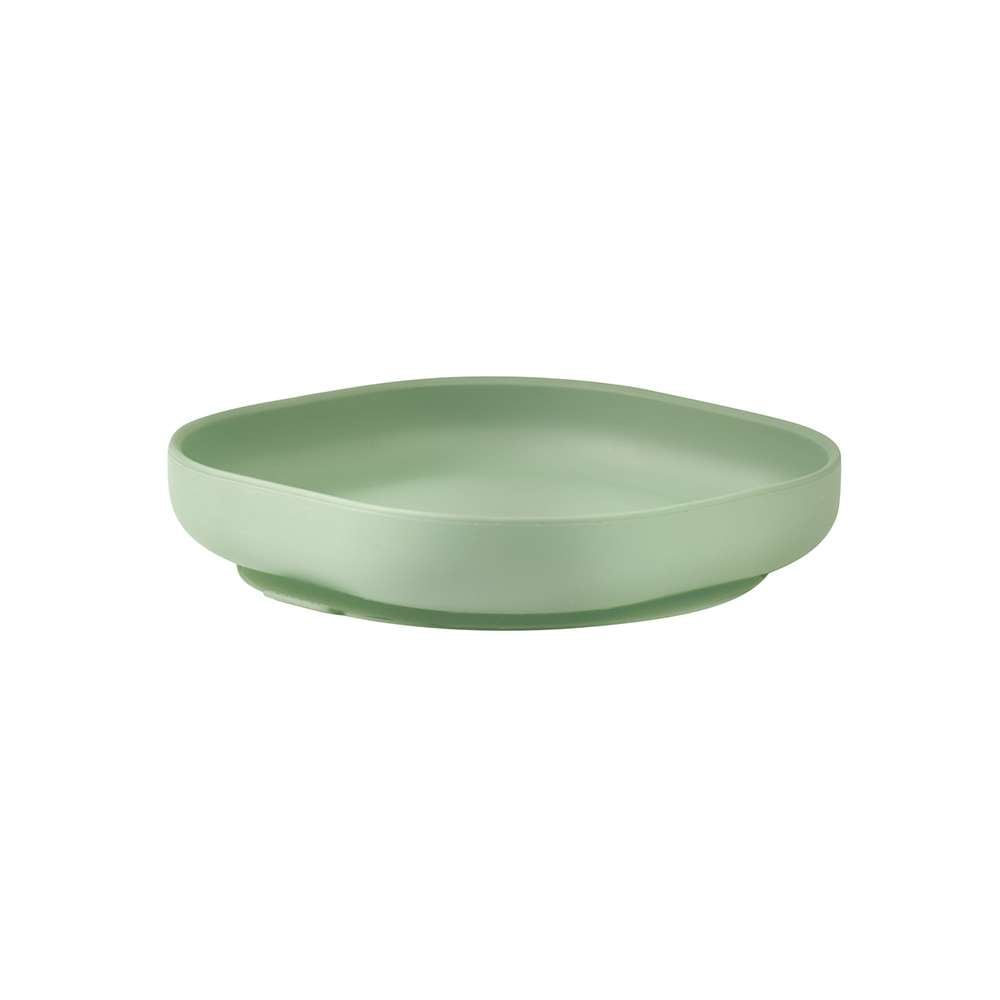 BEABA ASSIETTE SILICONE AVEC VENTOUSE VERT SAUGE