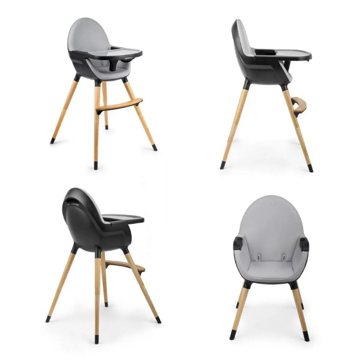 KINDERKRAFT CHAISE HAUTE FINI BLACK