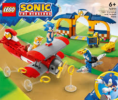 LEGO SONIC THE HEDGEHOG TAILS WORKSHOP AND TORNADO PLANE