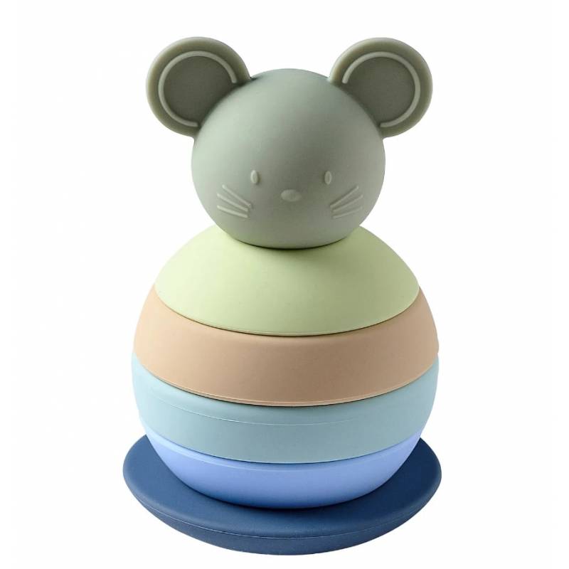 NATTOU CULBUTO EMPILABLE SOURIS VERT