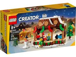 LEGO CREATOR WINTER MARKET STALL 40602 263PCS