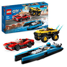 LEGO CITY COMBO RACE PACK 60395 350PCS