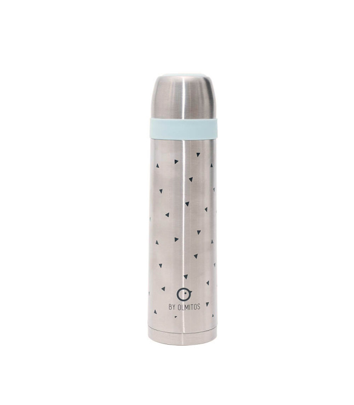 OLMITOS THERMOS EN ACIER INOXYDABLE 500ML TRIANGLE BLEU