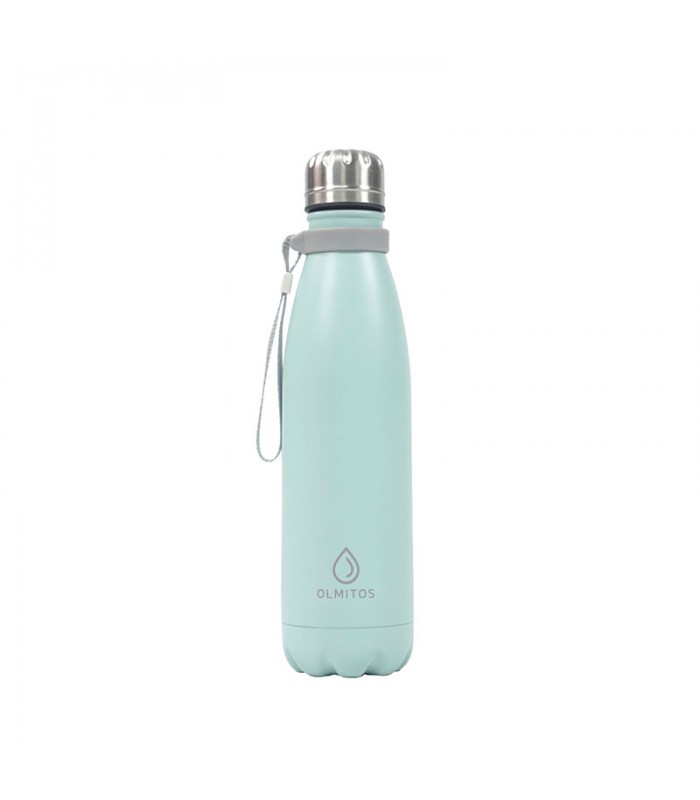 OLMITOS THERMOS BOUTEILLE ISOTHERME EN ACIER 500 ML BLEU