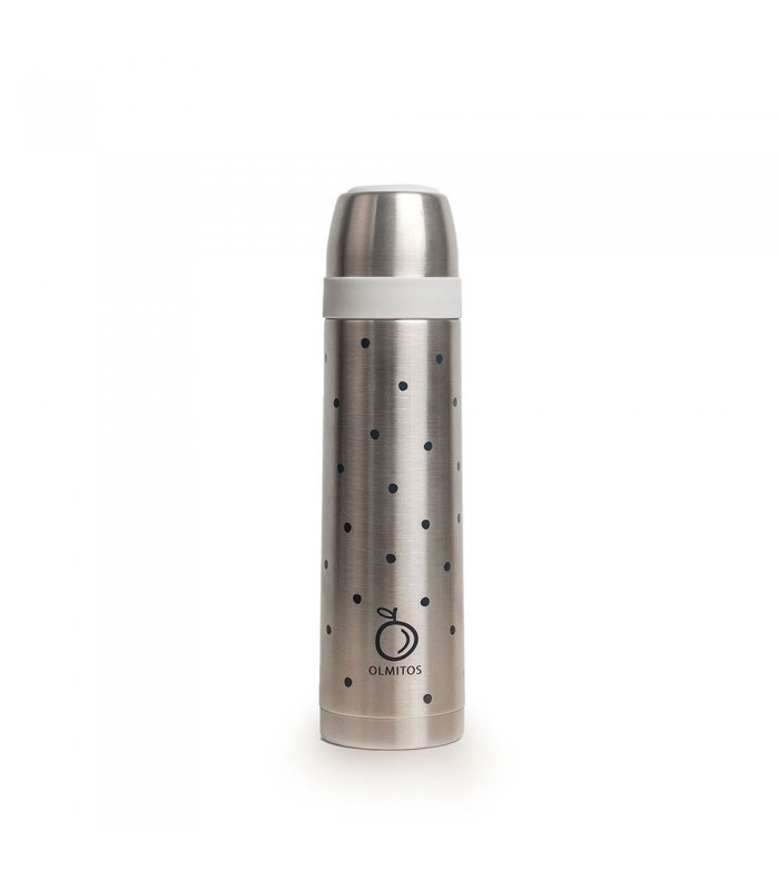 OLMITOS THERMOS EN ACIER INOXYDABLE 500ML POINTS BEIGE