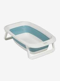 Vertbaudet Baignoire de bain pliante - turquoise