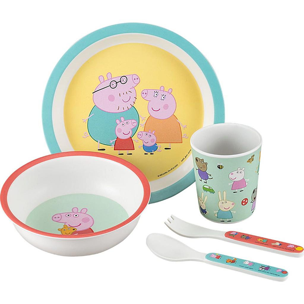 PEPPA PIG COFFRET CADEAU 5 PIECES