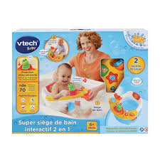 VTECH SUPER SIEGE DE BAIN INTERACTIF 2EN1