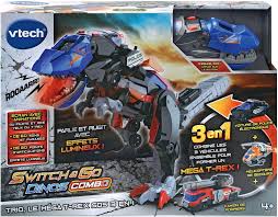VTECH SWITCH &amp; GO DINOS COMBO TRIO, LE MEGA T-REX SOS 3EN1
