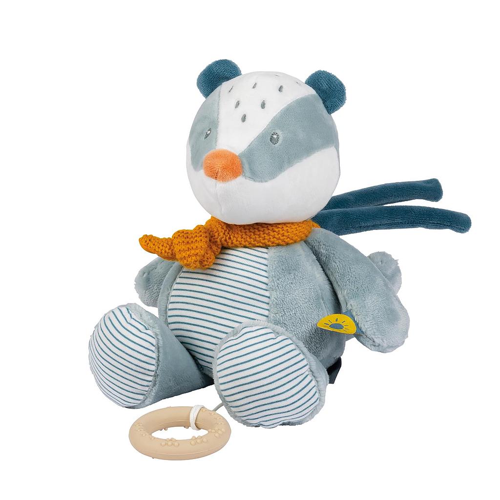 NATTOU Peluche musicale blaireau Felix (FELIX &amp; LEO)