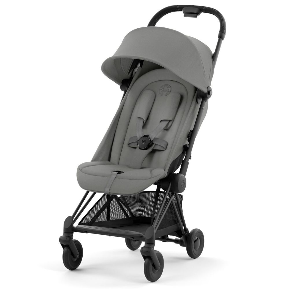 CYBEX PLATINIUM POUSSETTE COYA Matt black/mirage grey-dark grey (copie)