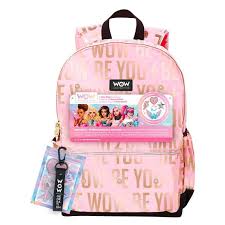 WOW GENERATION SAC A DOS AVEC PATCHS INTERCHANGEABLES