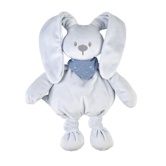NATTOU Peluche bleu pastel avec bandana (LAPIDOU)