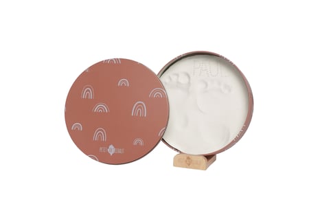PETIT ARTICHAUT Baby Box Ronde - Rainbow Terracotta
