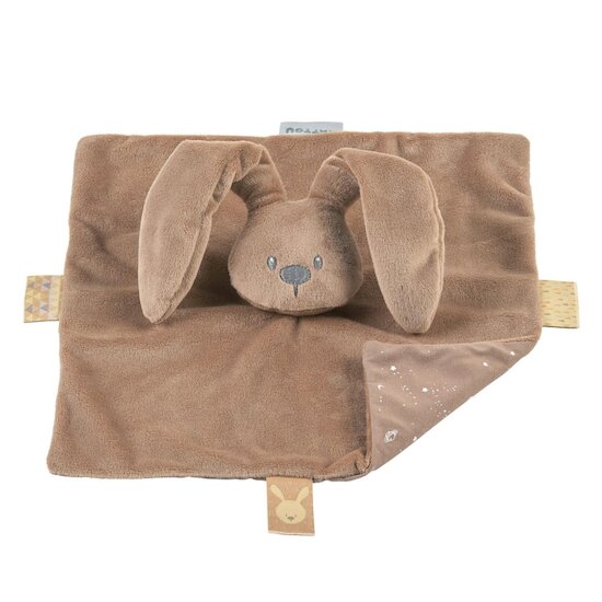 NATTOU maxi doudou moka avec motif imprimé (LAPIDOU)